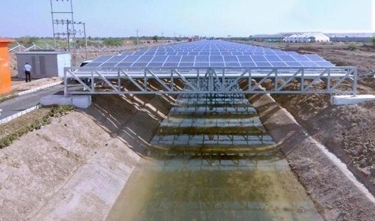 Năng lượng mặt trời - Hệ thống trên kênh đào